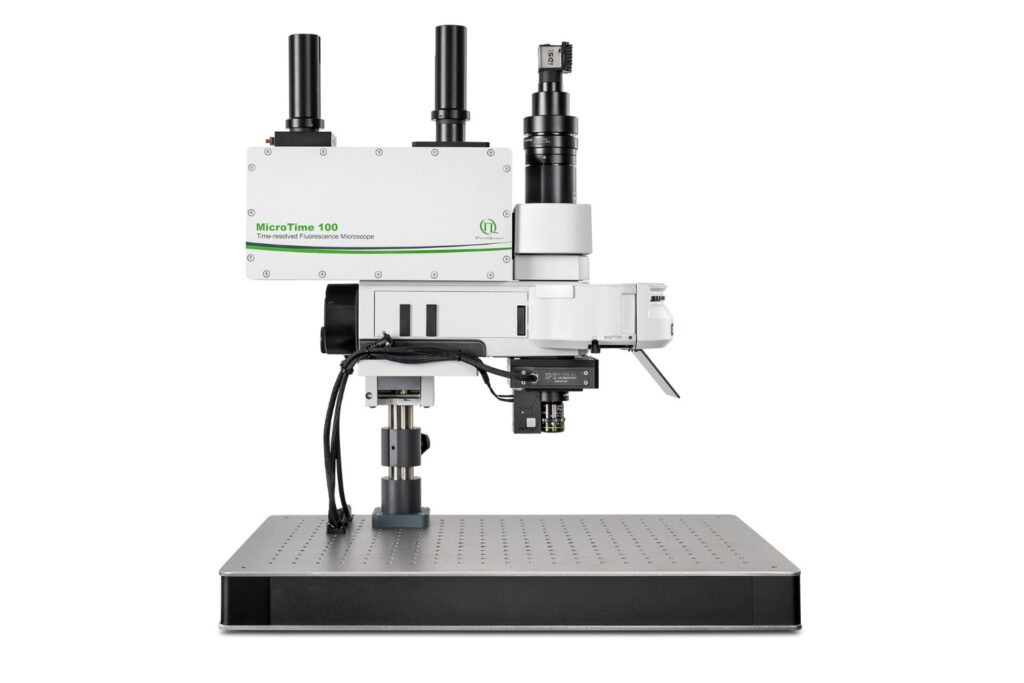 MicroTime 100 upright time-resolved photoluminescence microscope system